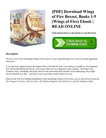 wings of fire book 1 free pdf